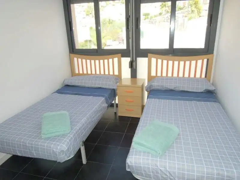 Schlafzimmer von Maisonette zur Miete in Calpe / Calp mit Klimaanlage, Heizung und Terrasse
