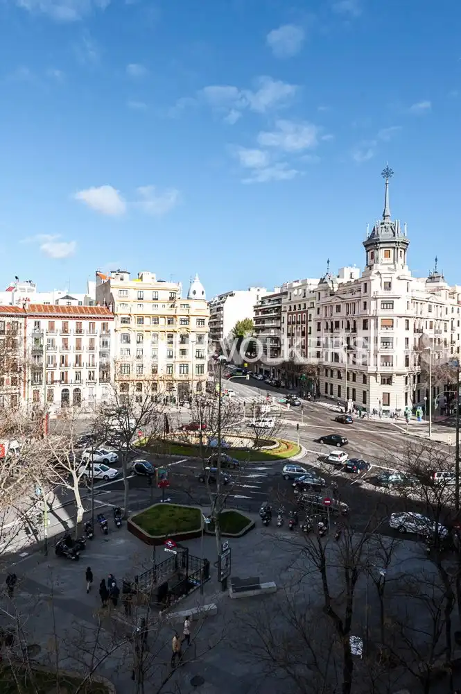 Vista exterior de Apartamento de alquiler en Madrid con Aire acondicionado, Calefacción y Terraza