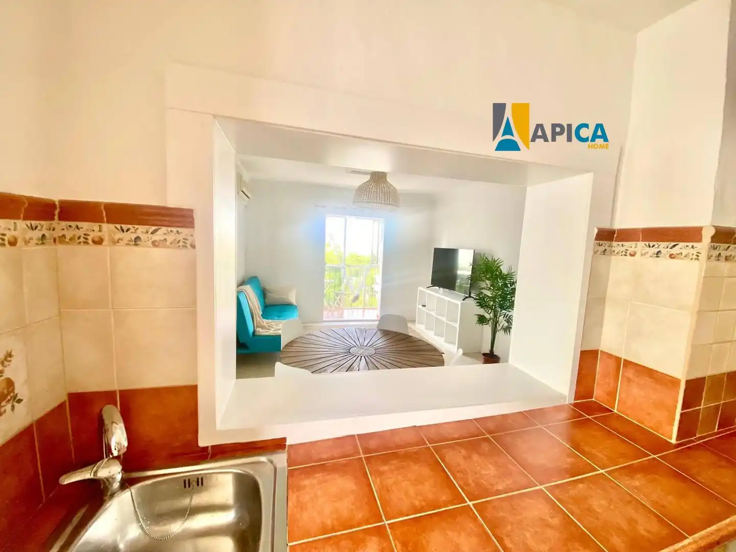Wohnzimmer von Wohnung zum Verkauf in Chiclana de la Frontera mit Terrasse und Möbliert