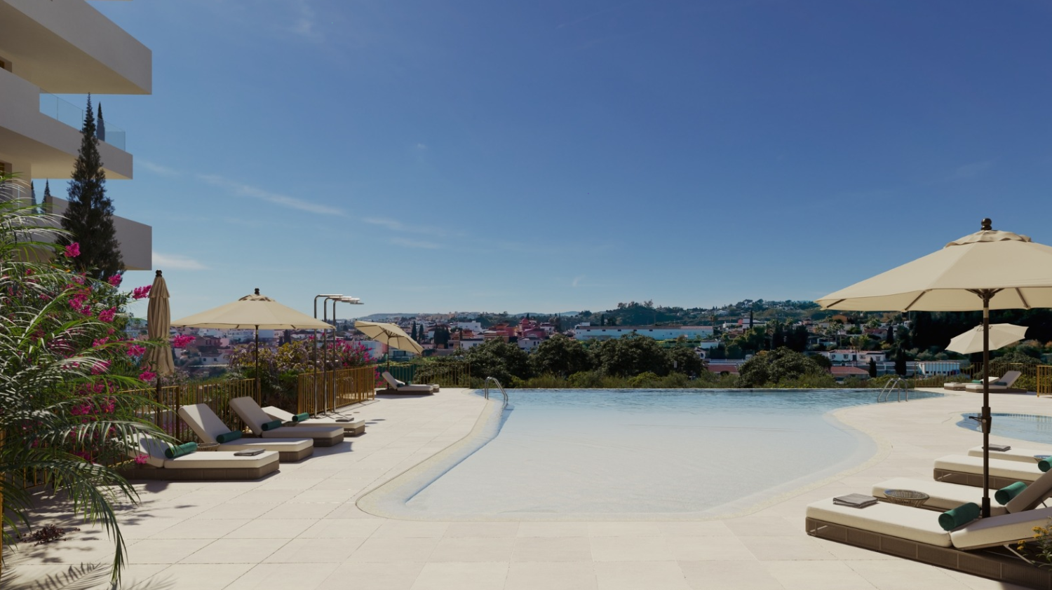 Piscina de Apartament en venda en Fuengirola amb Aire condicionat, Calefacció i Terrassa