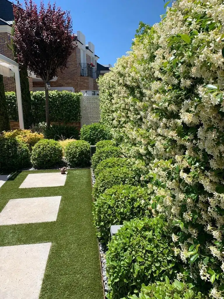 Garden of Detached homes for rent in Boadilla del Monte  with Air Conditioner, Heating and Private garden