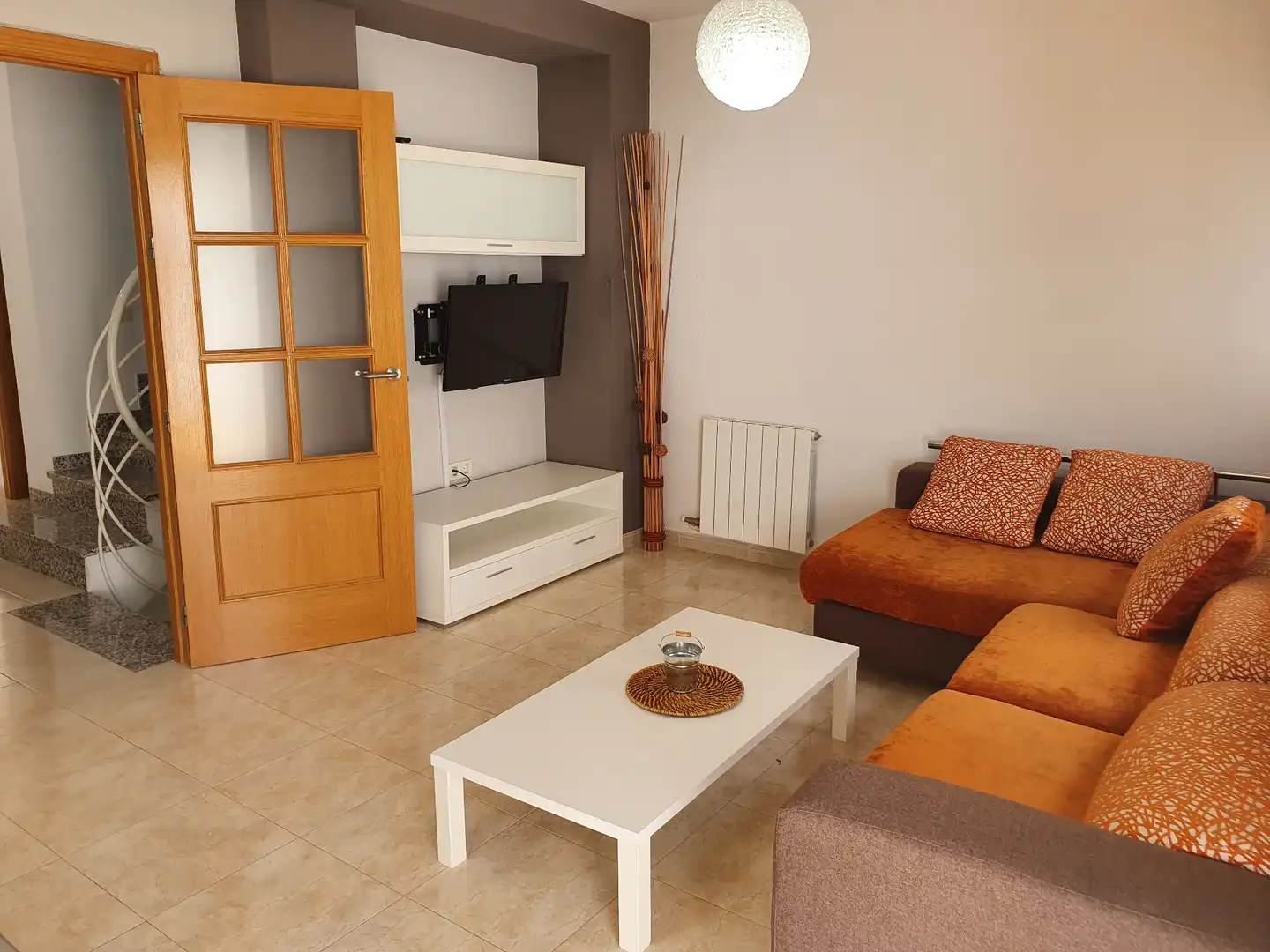 Living room of Detached homes for rent in Cájar  with Air Conditioner, Heating and Terrace