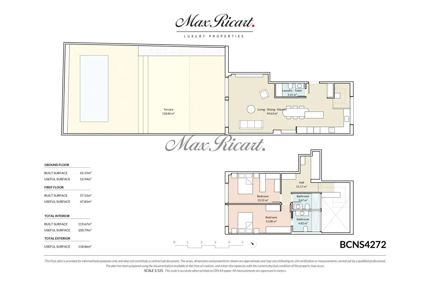 Flat for sale in Barcelona  with Air Conditioner, Terrace and Swimming Pool