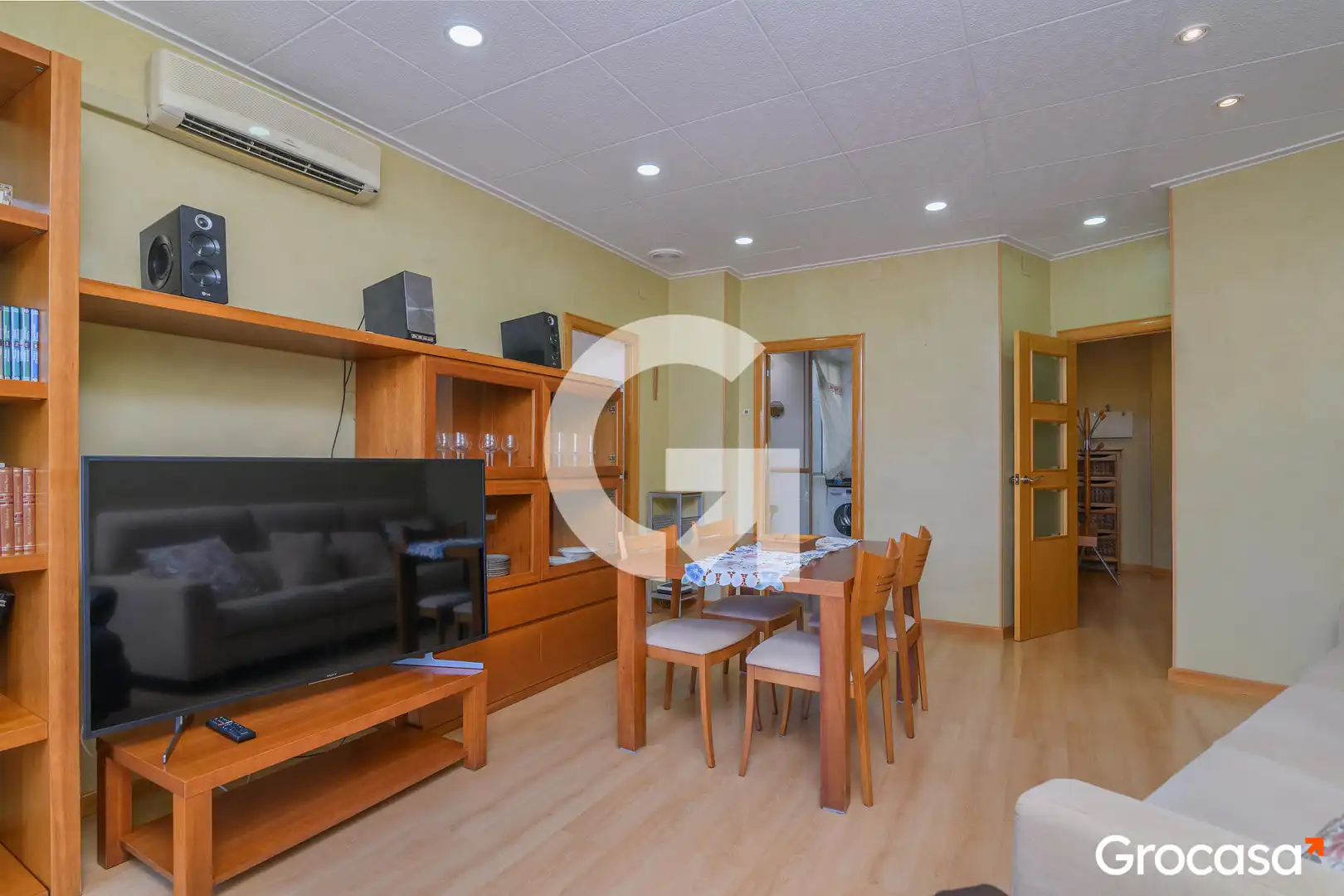 Living room of Flat for sale in Gavà  with Air Conditioner, Heating and Storage room