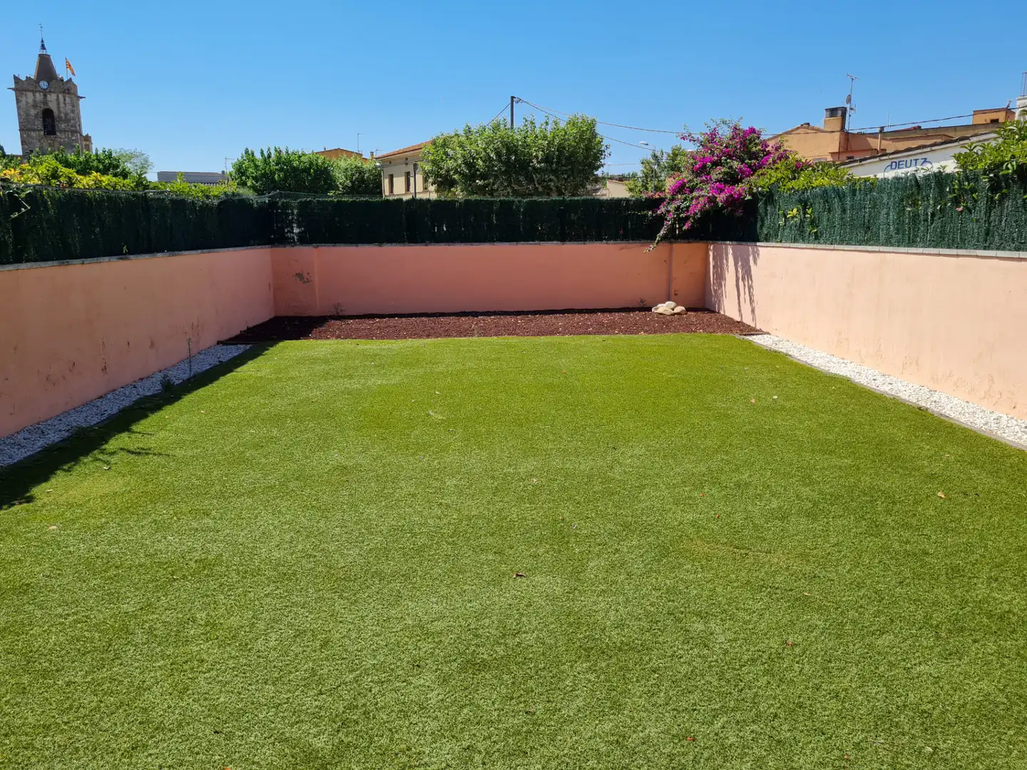 Garden of Detached homes for rent in Fortià  with Air Conditioner, Heating and Private garden