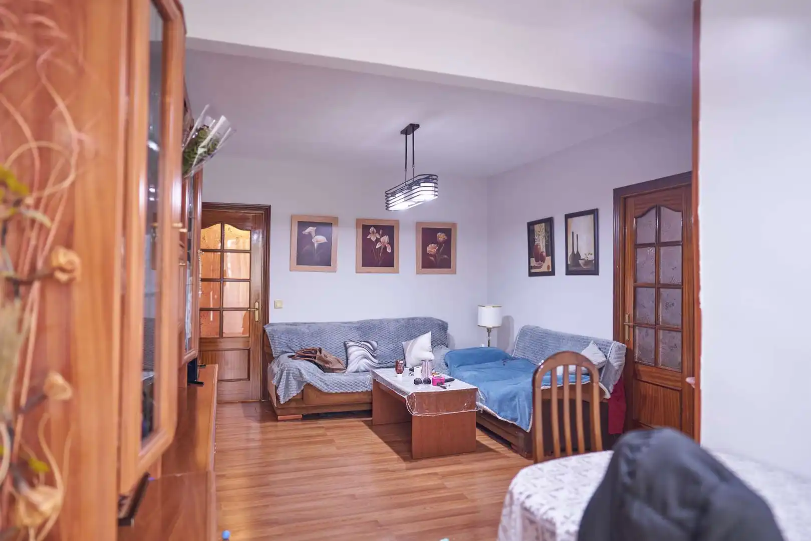 Sala de estar de Piso en venta en Torrejón de Ardoz con Calefacción, Terraza y Amueblado