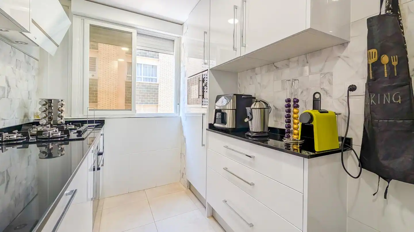 Kitchen of Flat for sale in Santa Pola  with Air Conditioner