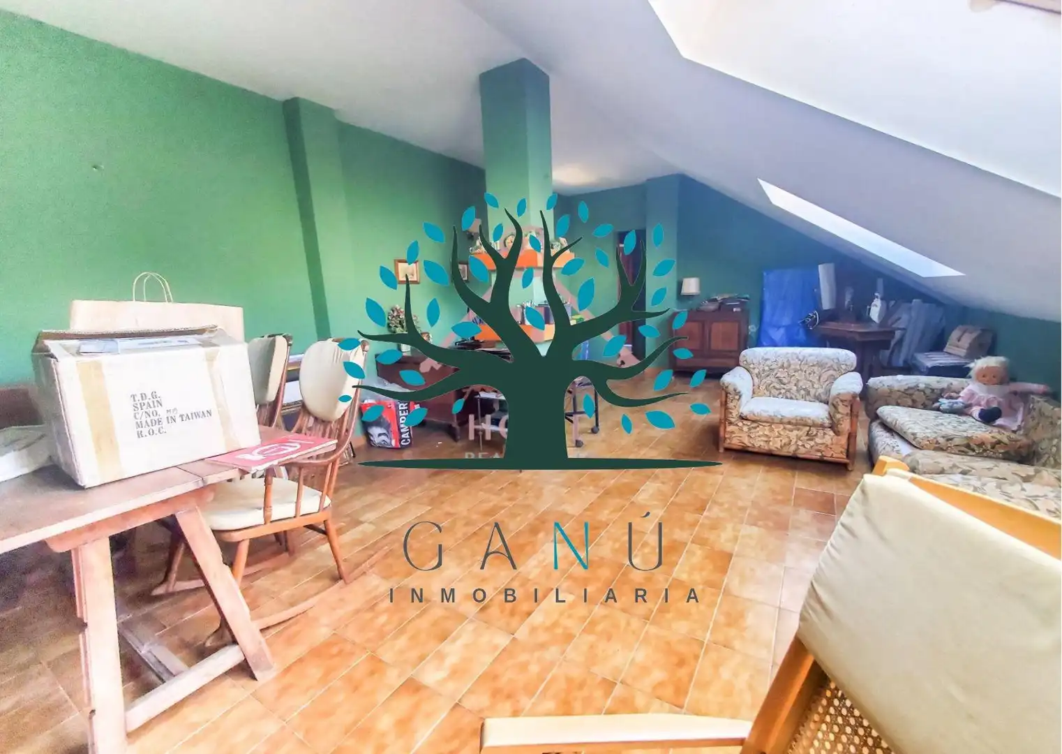 Sala de estar de Planta baja en venta en Mazarrón con Jardín privado, Terraza y Amueblado