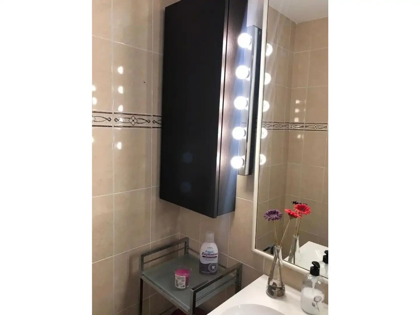Bathroom of Flat for rent in Castellón de la Plana / Castelló de la Plana  with Private garden, Terrace and Furnished