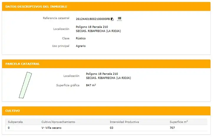 Terreno rústico en venta en Calle Poligono 18, imagen 3