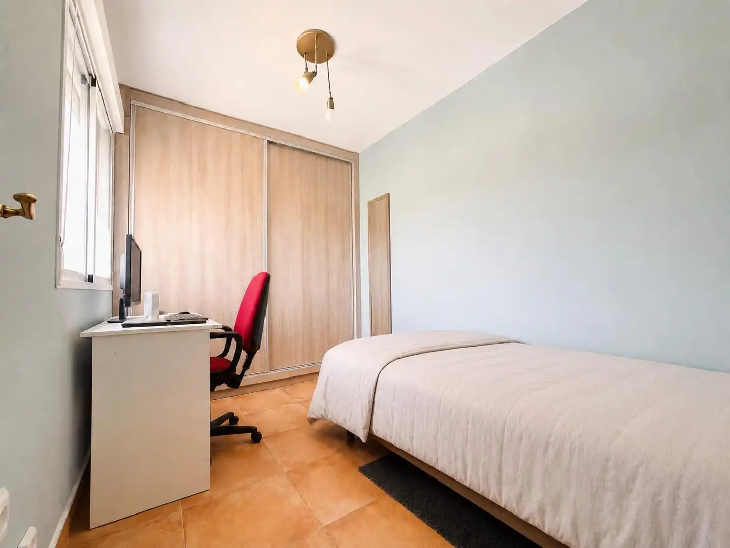 Bedroom of Flat for sale in El Campello  with Air Conditioner, Heating and Private garden