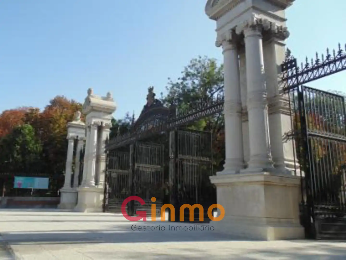 Jardí de Pis de lloguer en Madrid amb Aire condicionat, Calefacció i Moblat