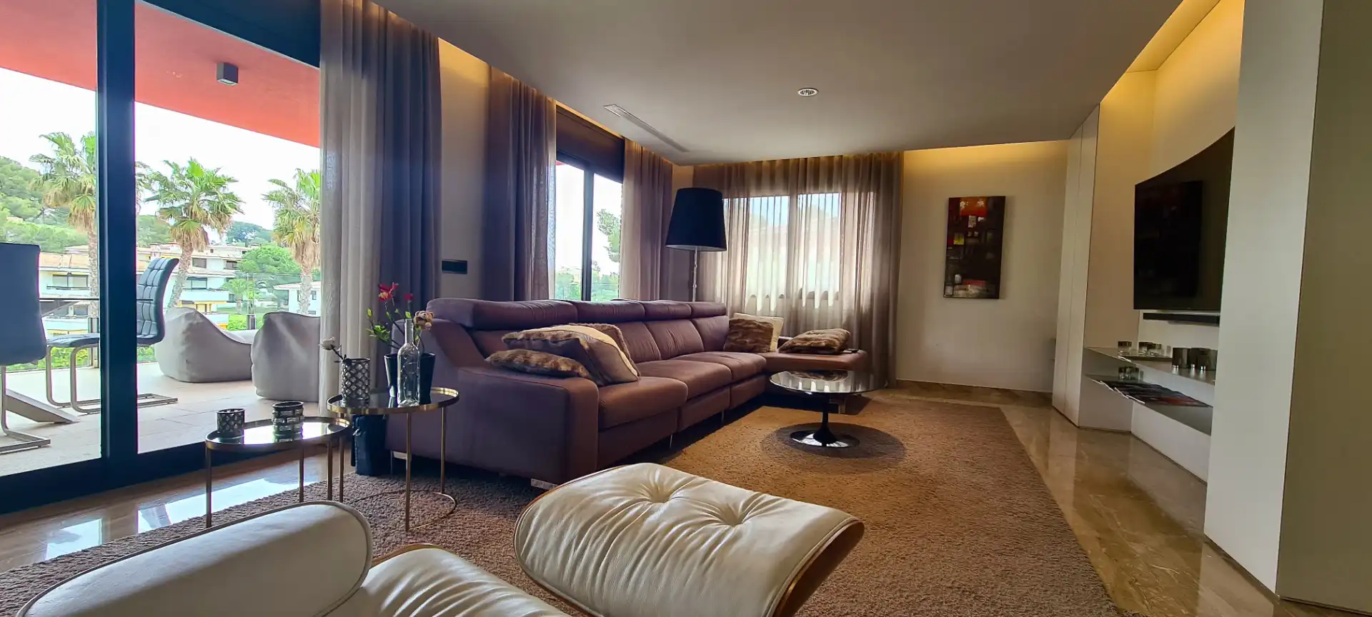 Sala d'estar de Casa o xalet de lloguer en Tarragona amb Aire condicionat, Calefacció i Jardí privat