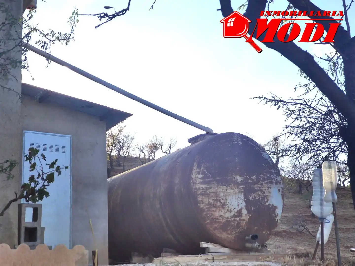Vista exterior de Finca rústica en venda en Villamena amb Jardí privat