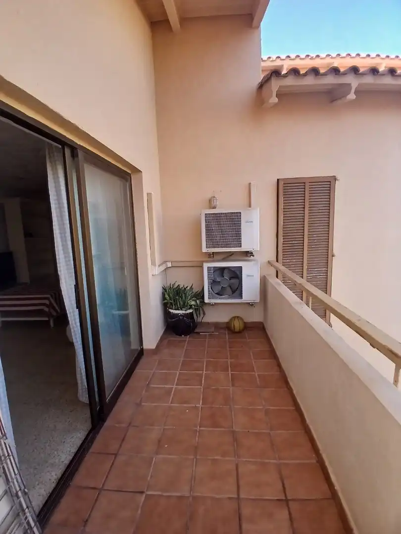 Balcony of Flat for sale in  Palma de Mallorca  with Air Conditioner, Heating and Furnished