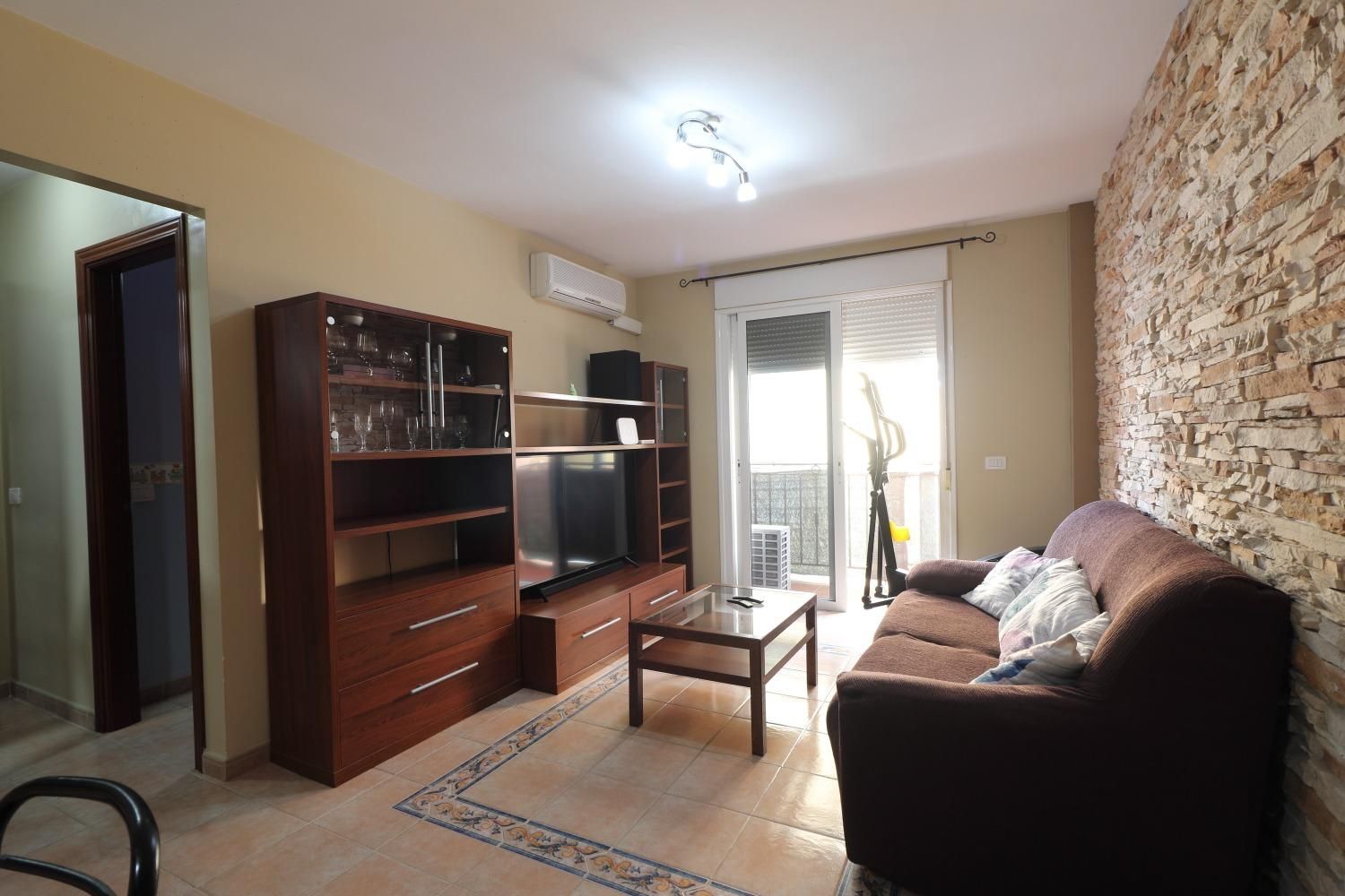 Sala d'estar de Apartament en venda en Granadilla de Abona amb Aire condicionat, Terrassa i Balcó