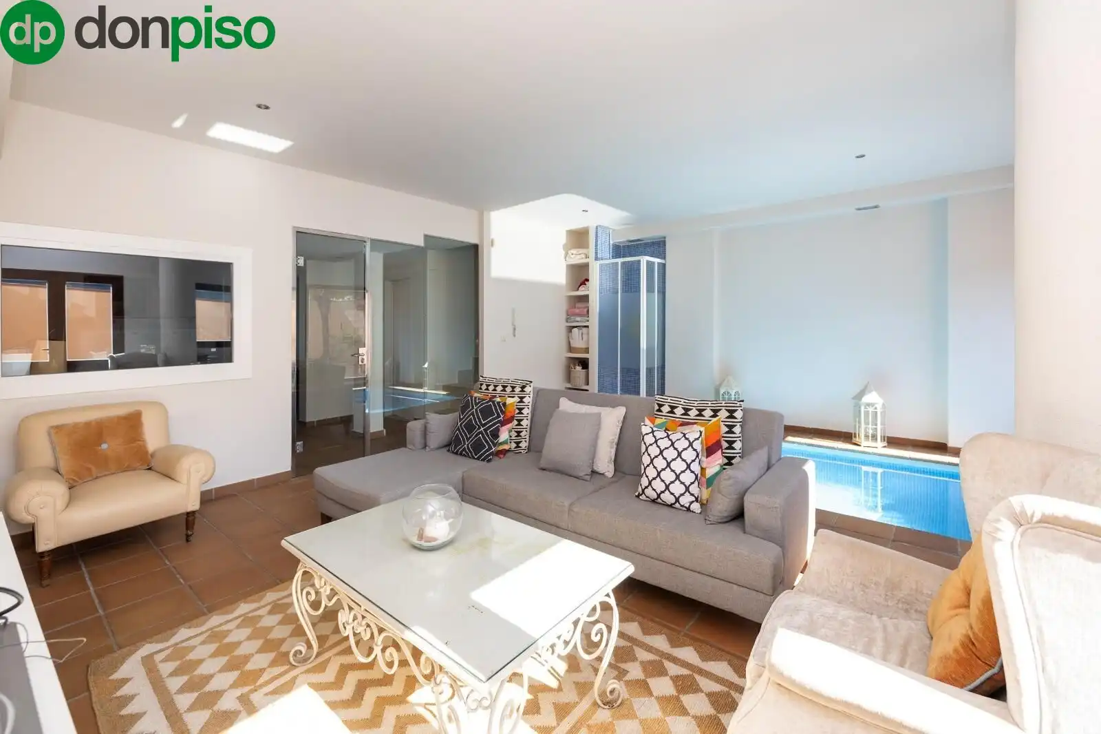 Living room of Detached homes for sale in Granada  with Air Conditioner, Heating and Terrace