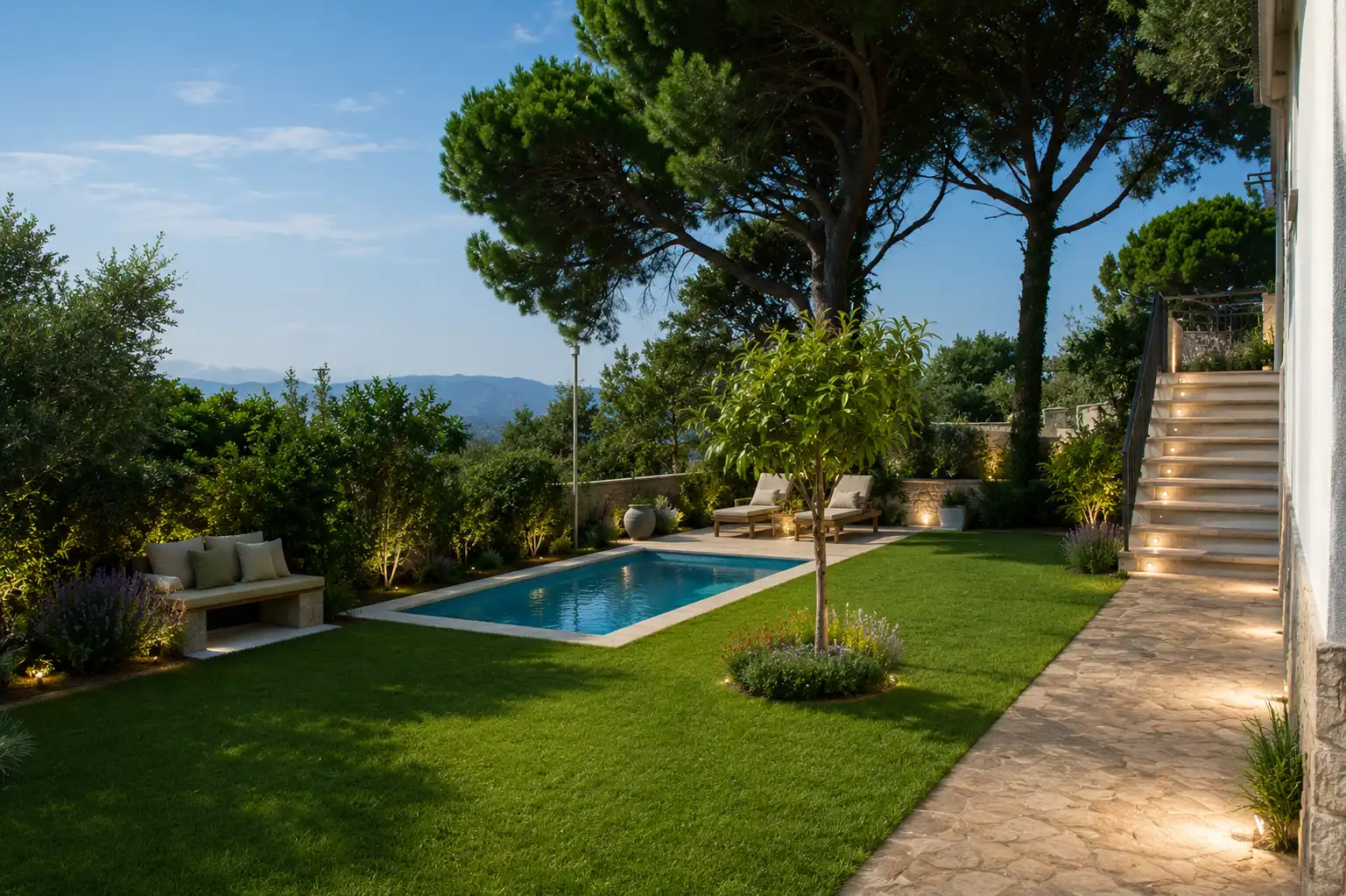 Jardín de Casa o chalet en venta en Santa Cristina d'Aro con Calefacción, Jardín privado y Terraza