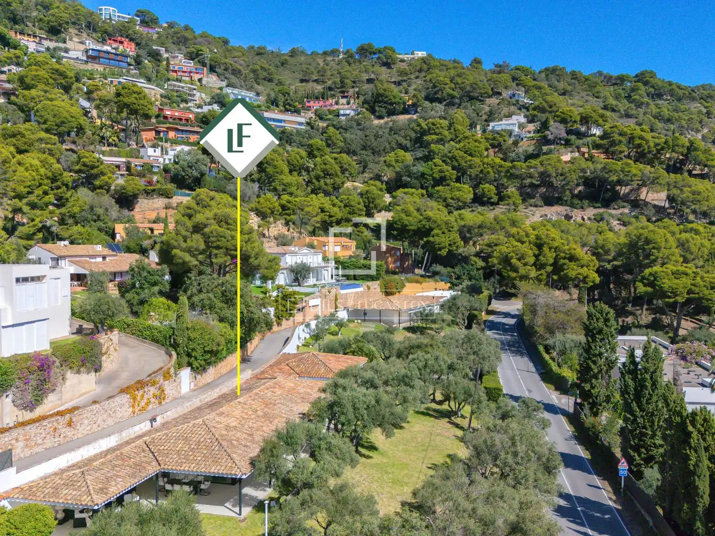 Exterior view of Houses for sale in Begur  with Heating, Terrace and Storage room