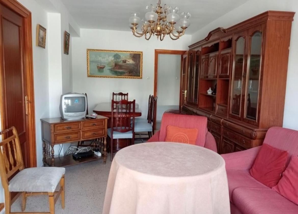 Dining room of Flat to rent in  Granada Capital  with Air Conditioner and Balcony