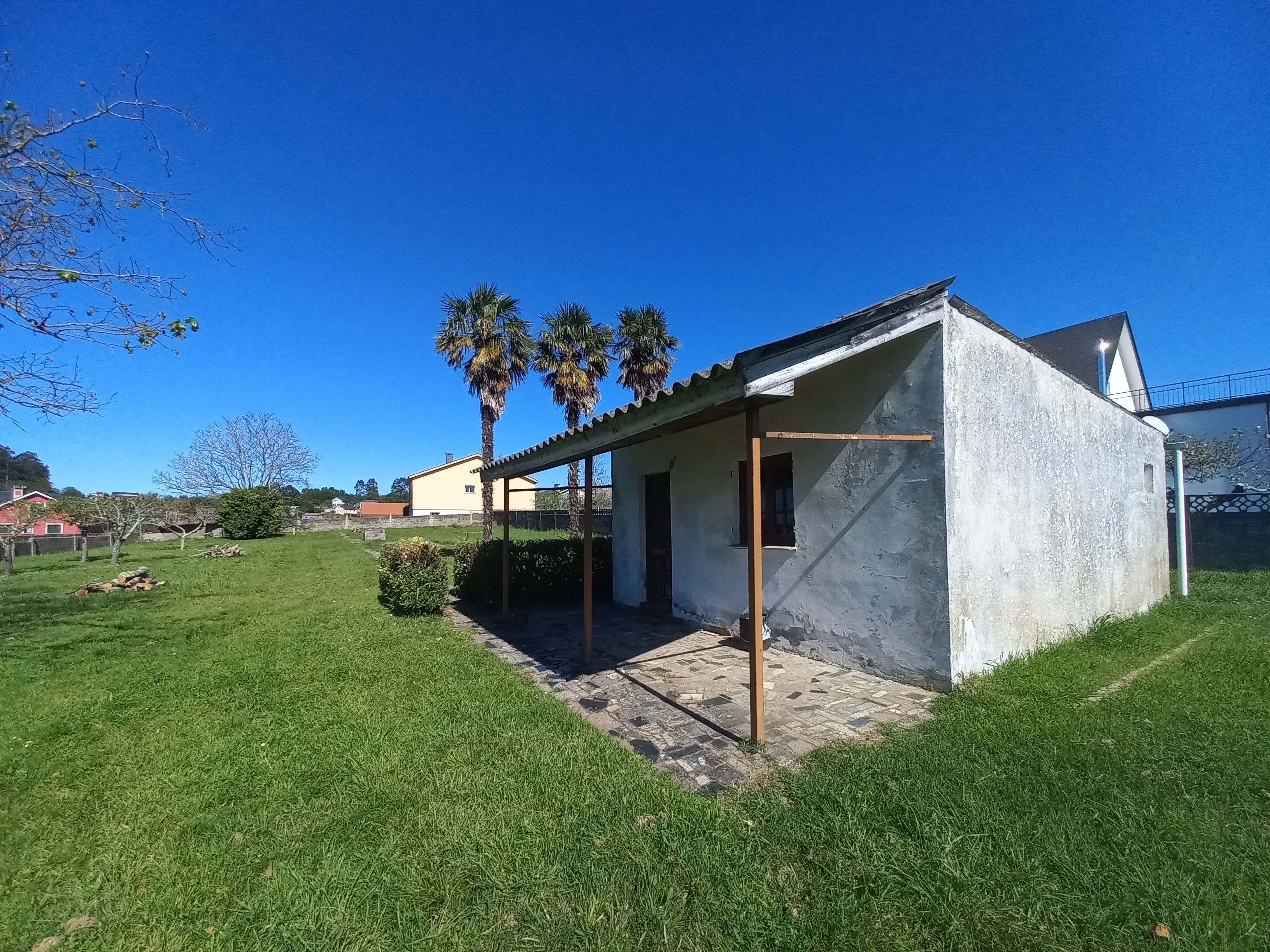 Exterior view of House or chalet for sale in Bergondo  with Private garden