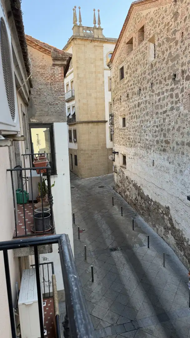Exterior view of Flat for sale in Plasencia  with Air Conditioner and Balcony