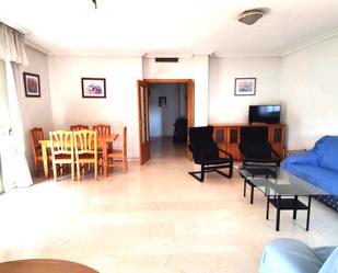 Living room of Flat for sale in  Murcia Capital  with Storage room, Furnished and Oven