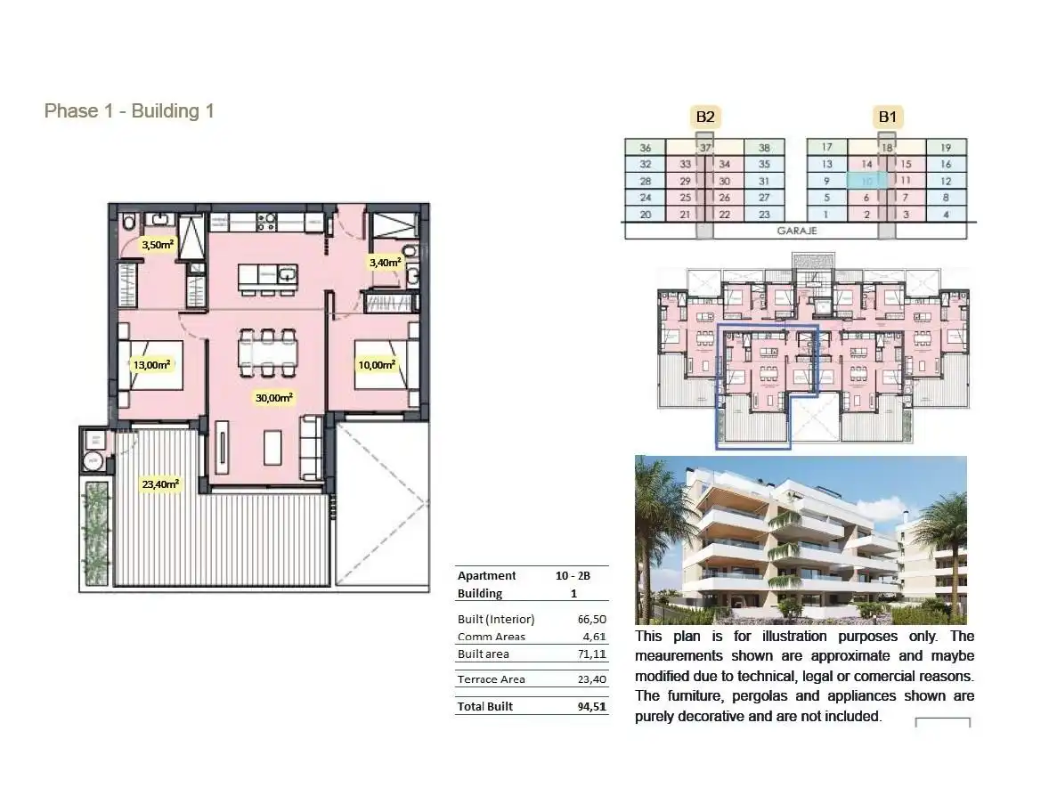 Appartement compact avec piscine à vendre à Mar Menor Golf, imagen 19