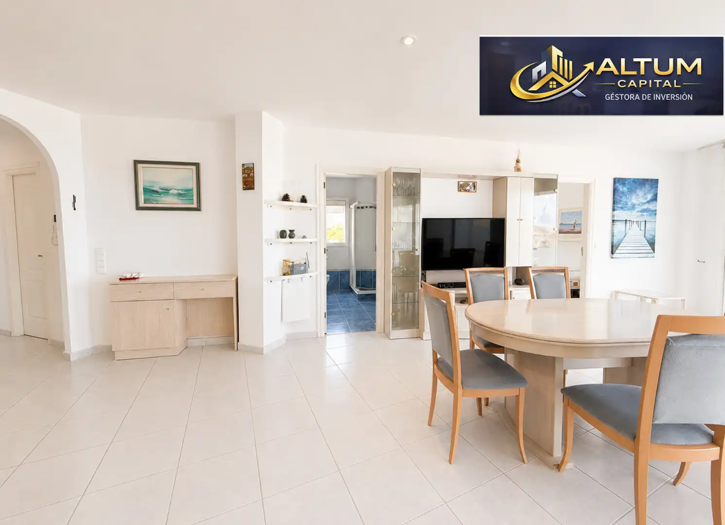 Dining room of Flat for sale in Adeje  with Storage room, Furnished and Oven
