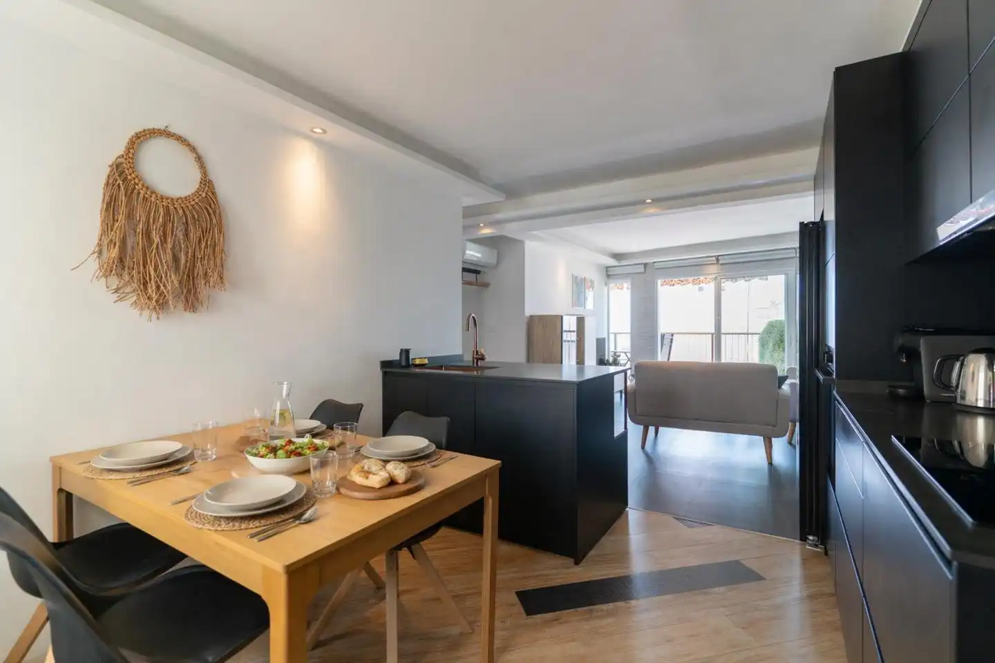 Esszimmer von Wohnung zum Verkauf in Santa Pola mit Klimaanlage und Terrasse