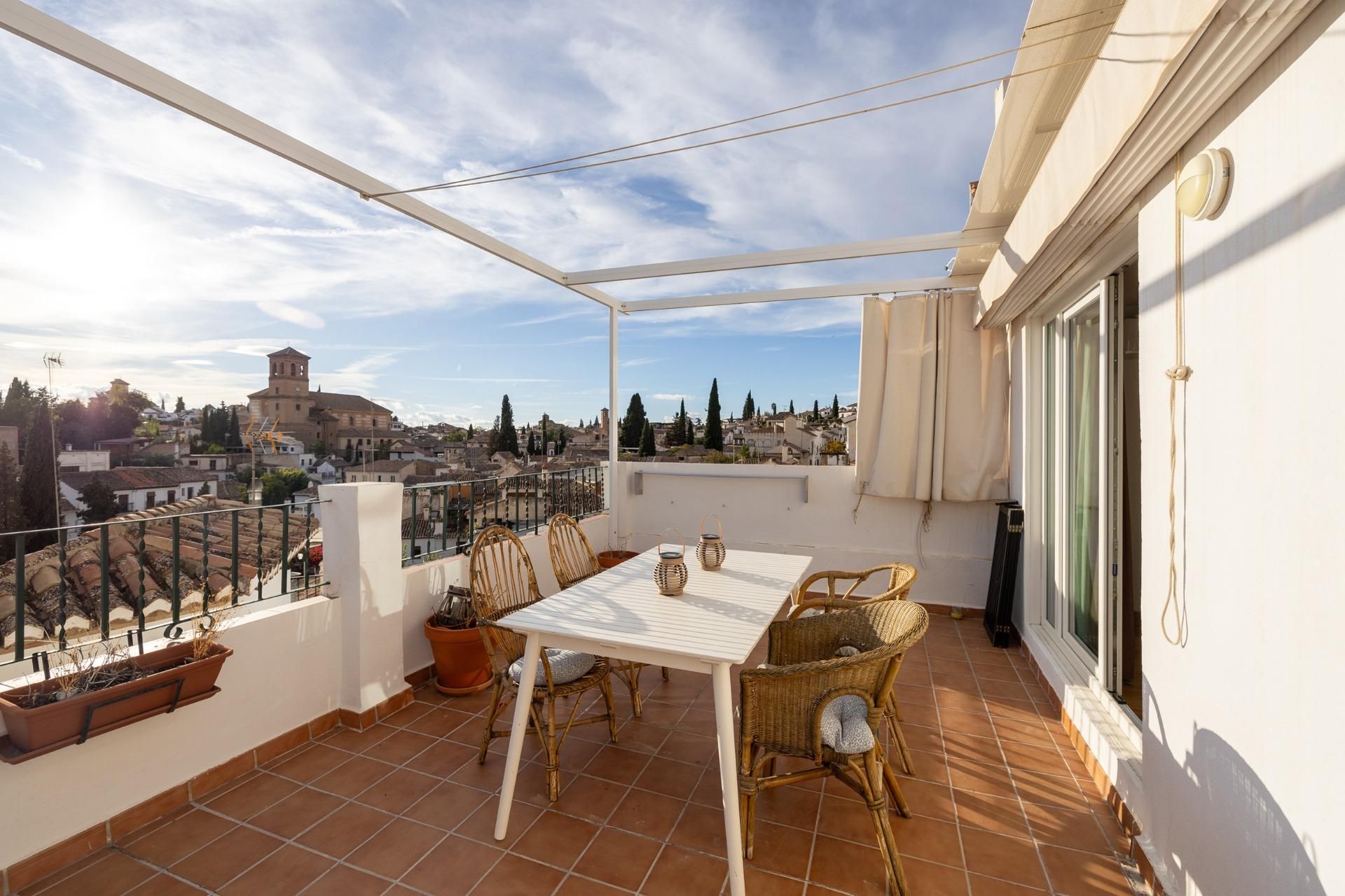 Terraza de Casa adosada en venta en  Granada Capital con Terraza