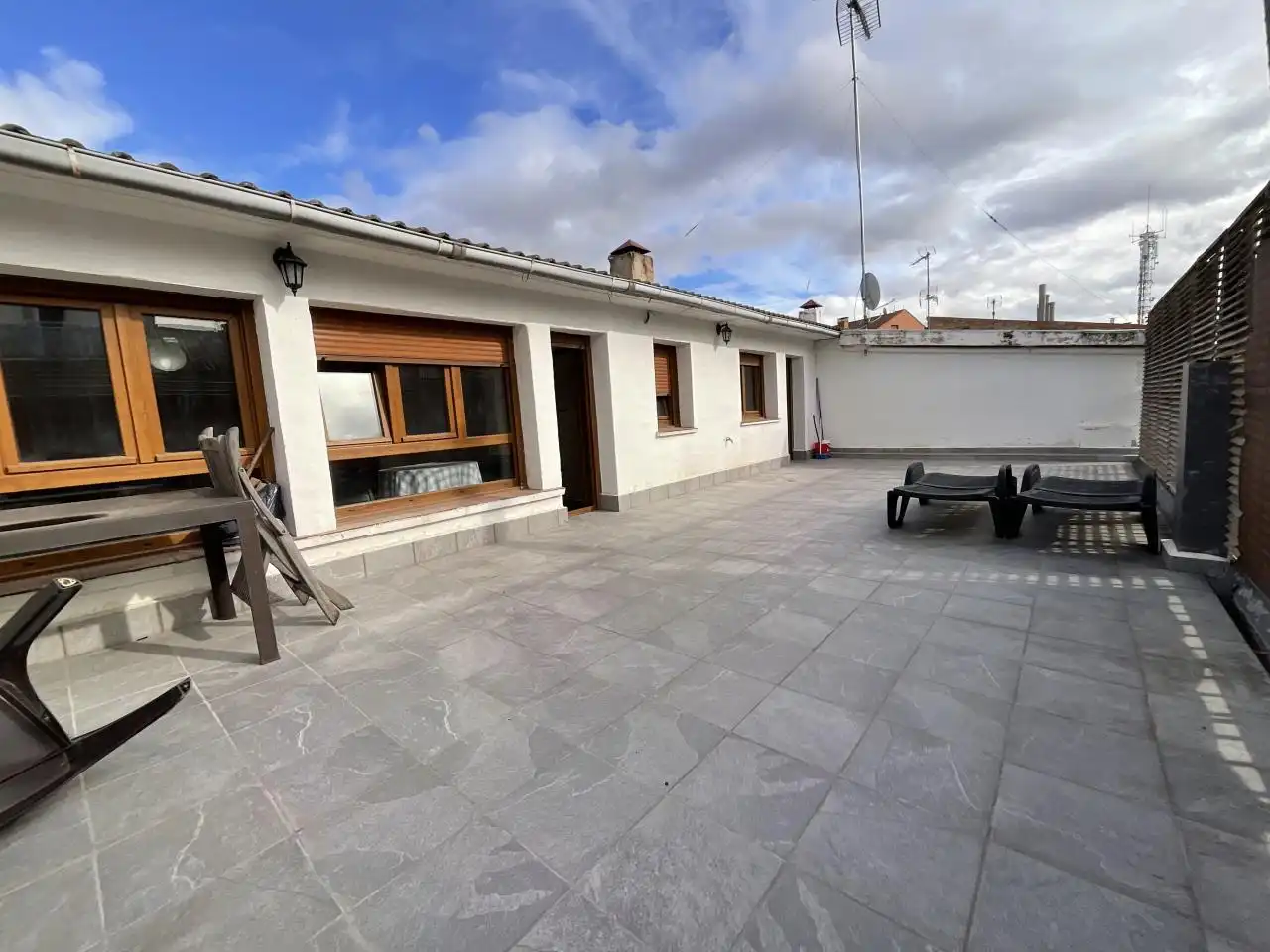 Terrassa de Dúplex en venda en Santo Domingo de la Calzada amb Calefacció, Parquet i Terrassa