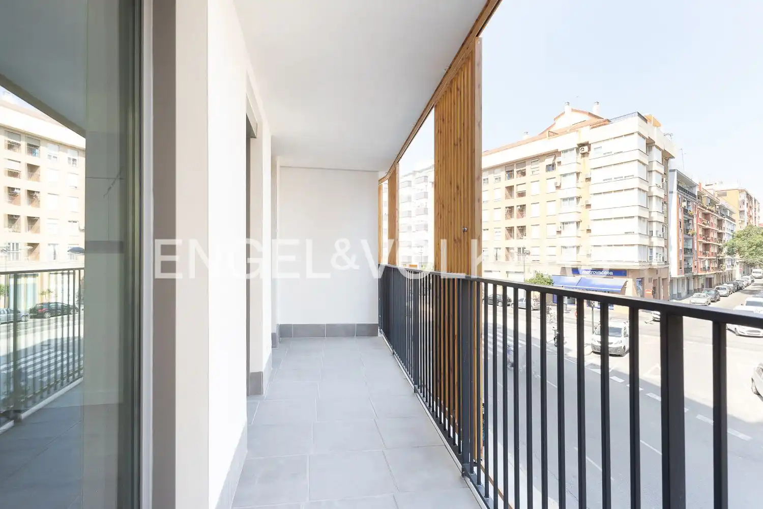 Terraza de Piso de alquiler en Valencia con Aire acondicionado, Calefacción y Jardín privado