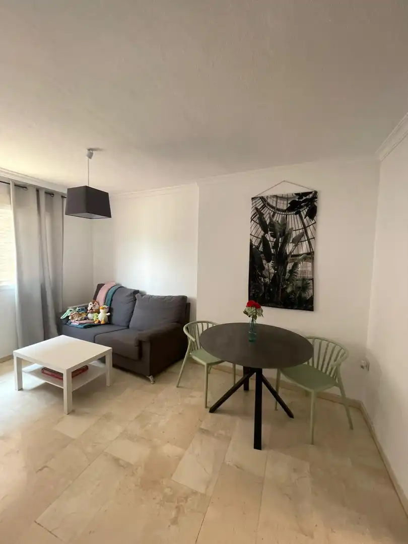 Sala de estar de Apartamento de alquiler en Granada con Aire acondicionado, Calefacción y Amueblado