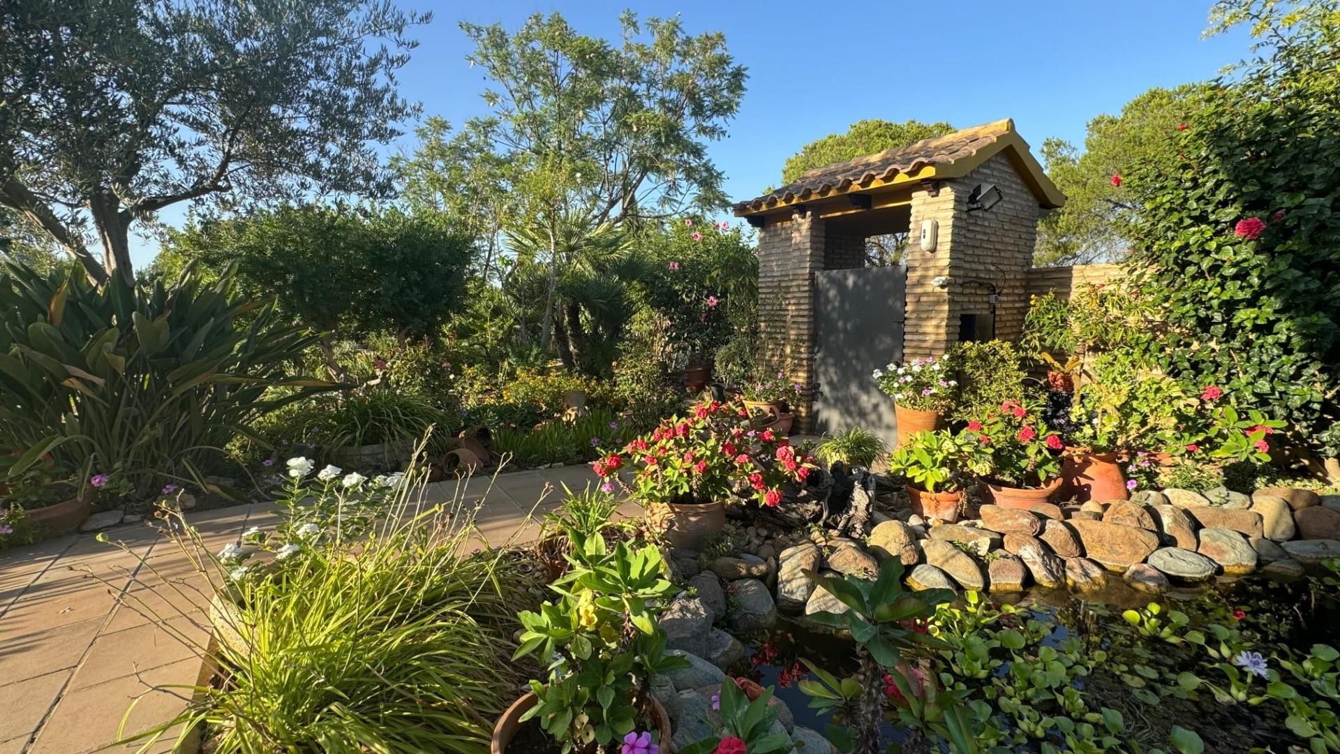Garden of House or chalet for sale in Aljaraque  with Air Conditioner, Private garden and Swimming Pool