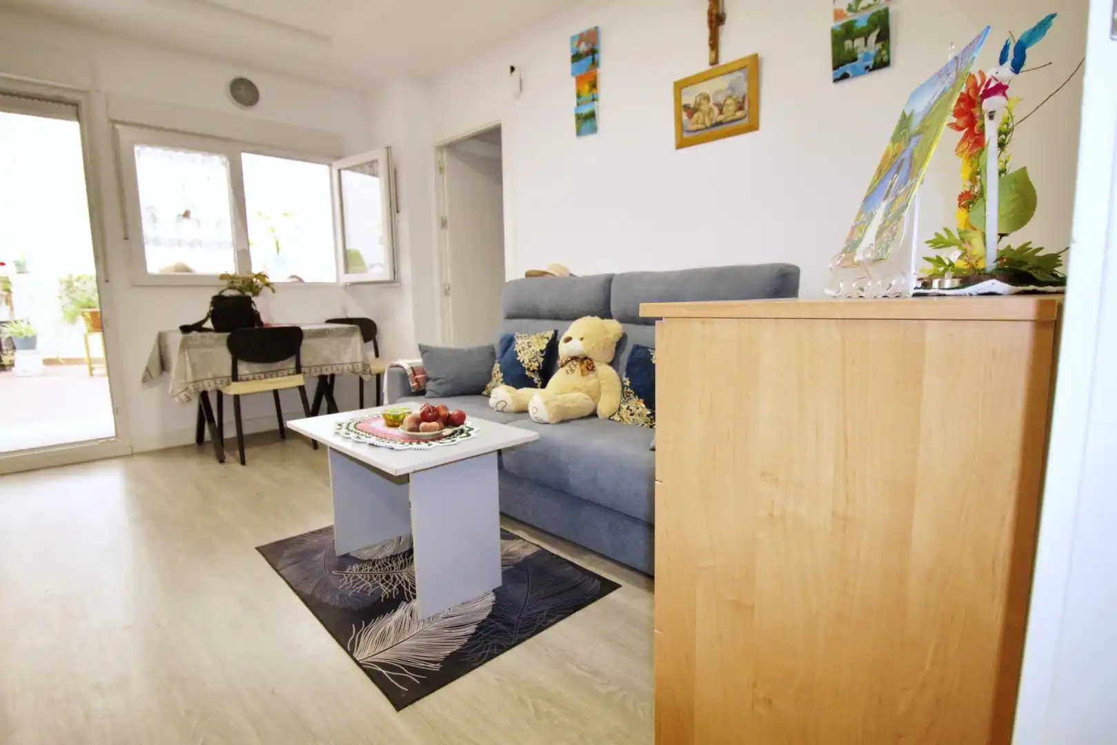Living room of Apartments for sale in Elche / Elx  with Terrace, Storage room and Furnished