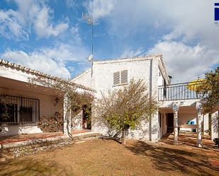 Exterior view of Country house for sale in Villanueva del Ariscal  with Private garden, Terrace and Storage room