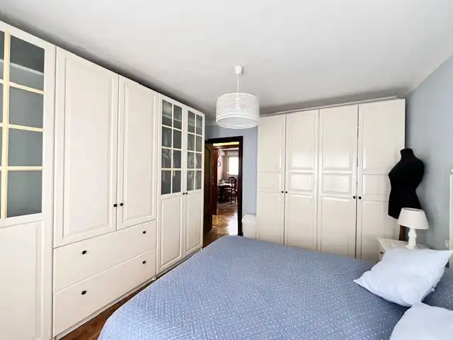 Schlafzimmer von Wohnung zum Verkauf in Gijón  mit Heizung, Parkett und Terrasse