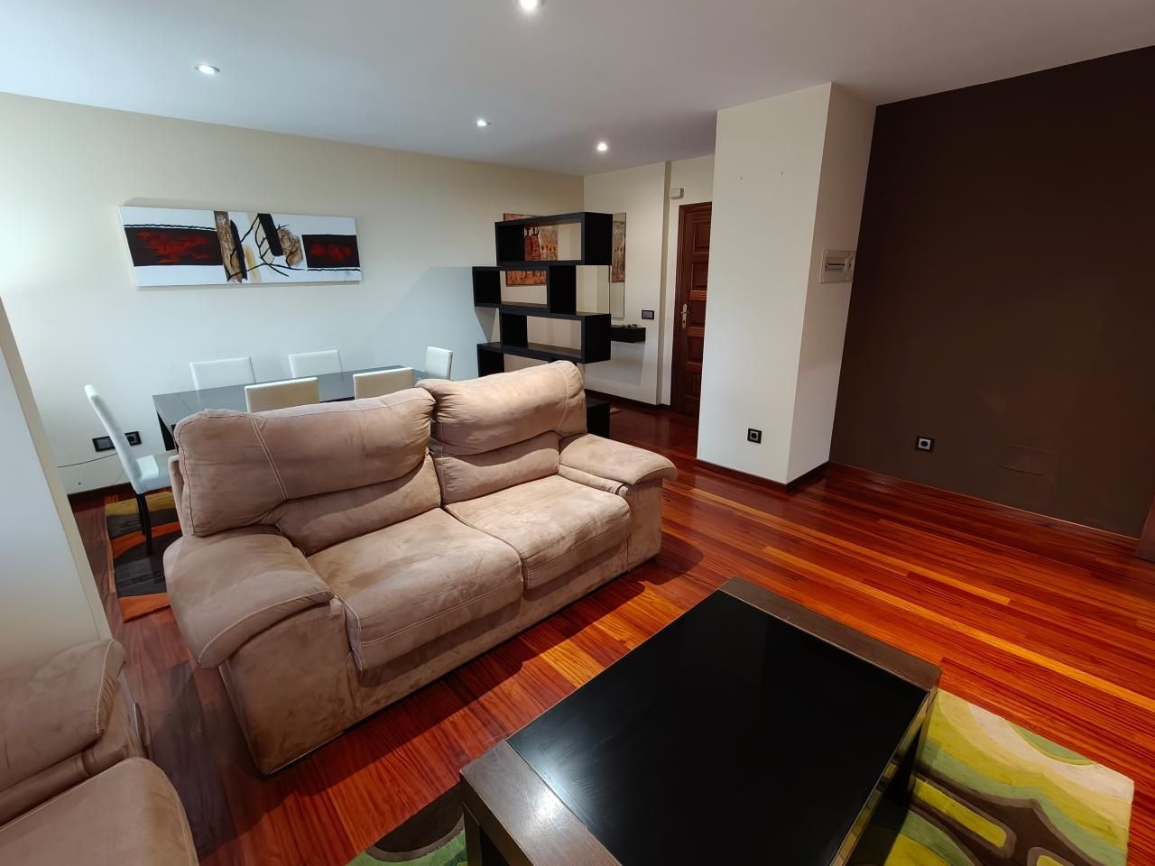 Living room of Flat for sale in Ames  with Heating, Parquet flooring and Storage room