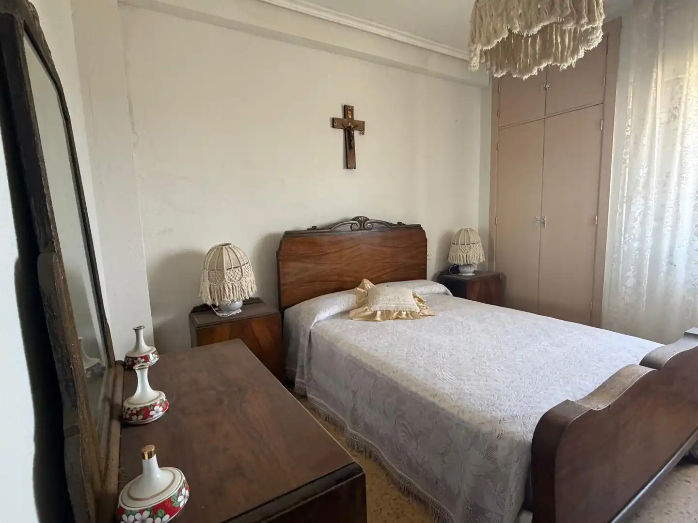 Bedroom of Flat for sale in Aguilafuente  with Heating