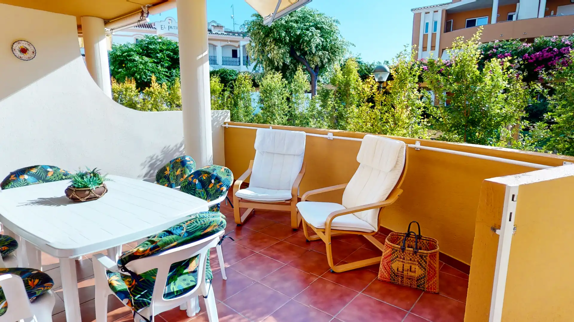 Terrace of Apartments for rent in Dénia  with Air Conditioner, Heating and Terrace