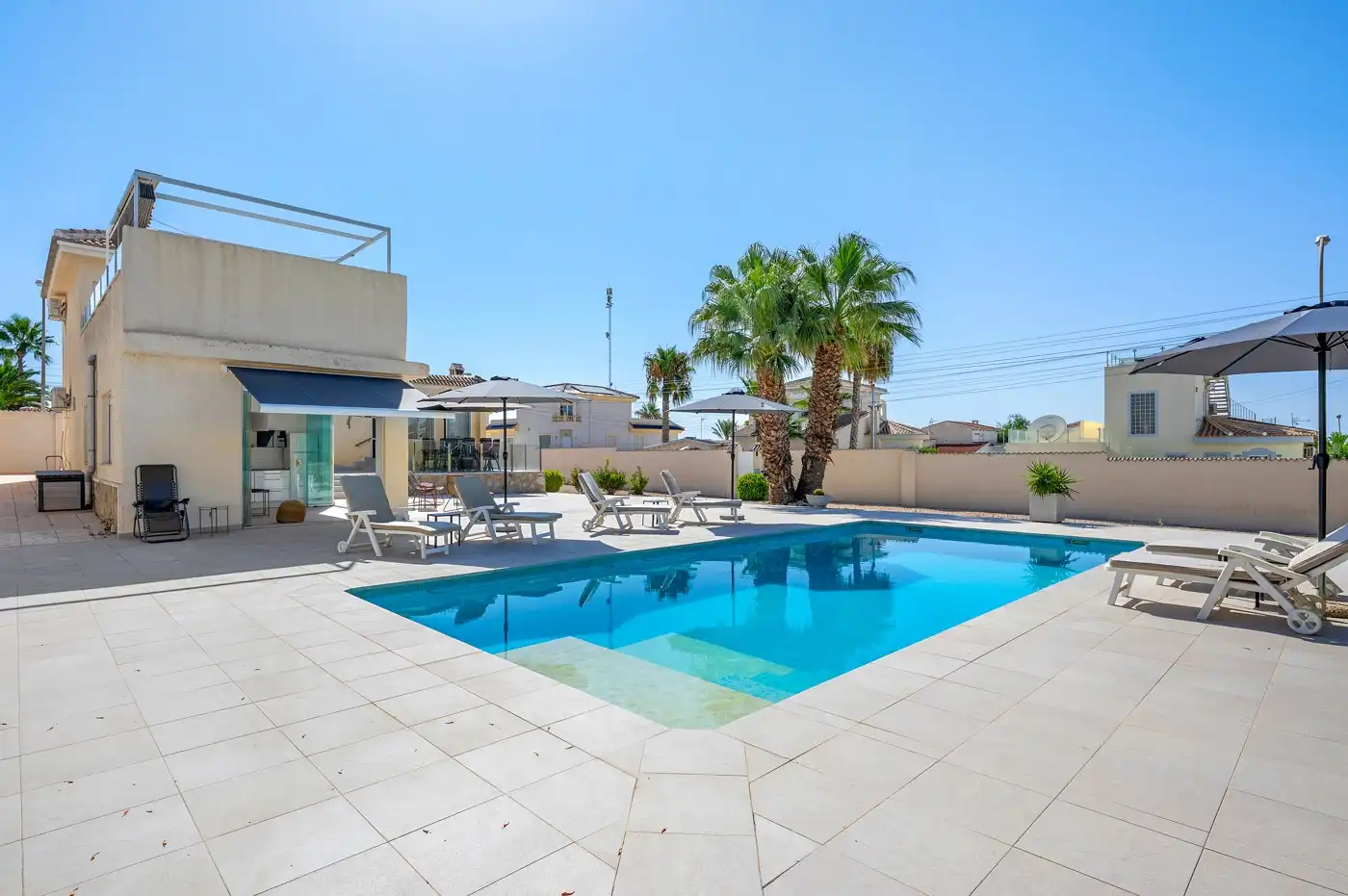 Piscina de Casa o chalet en venta en Rojales con Calefacción, Jardín privado y Terraza