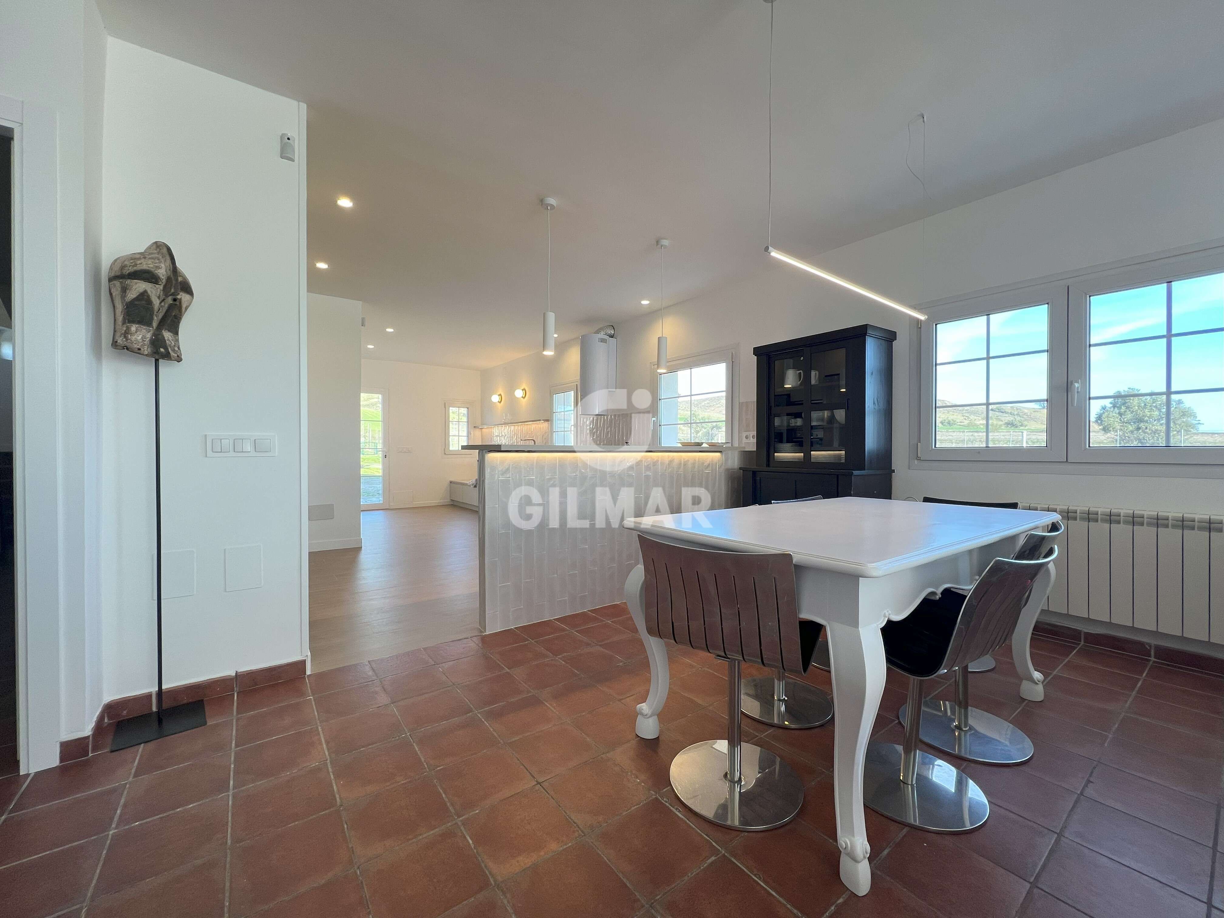 Dining room of House or chalet for sale in El Molar (Madrid)  with Air Conditioner, Heating and Private garden