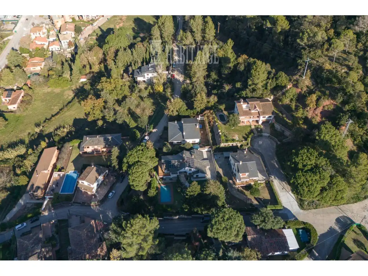 Vista exterior de Casa o chalet en venta en Aiguafreda con Aire acondicionado, Calefacción y Jardín privado