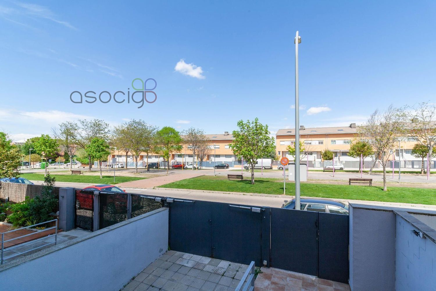 Exterior view of Single-family semi-detached for sale in Guadalajara Capital  with Air Conditioner, Heating and Terrace