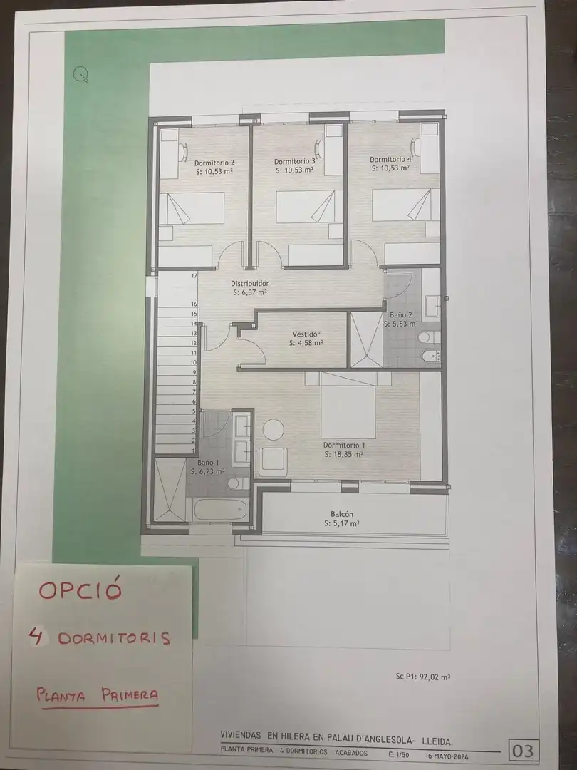 Einfamilien-Reihenhaus zum Verkauf in El Palau d'Anglesola mit Heizung, Privatgarten und Terrasse