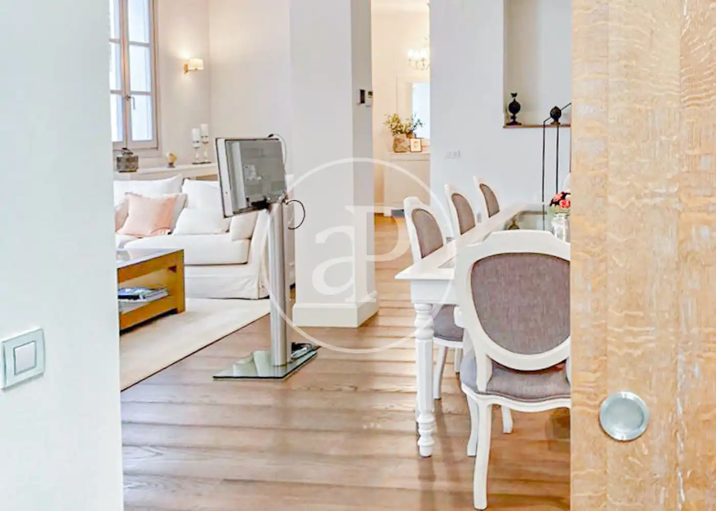 Sala de estar de Casa o chalet de alquiler en Madrid con Aire acondicionado, Calefacción y Jardín privado