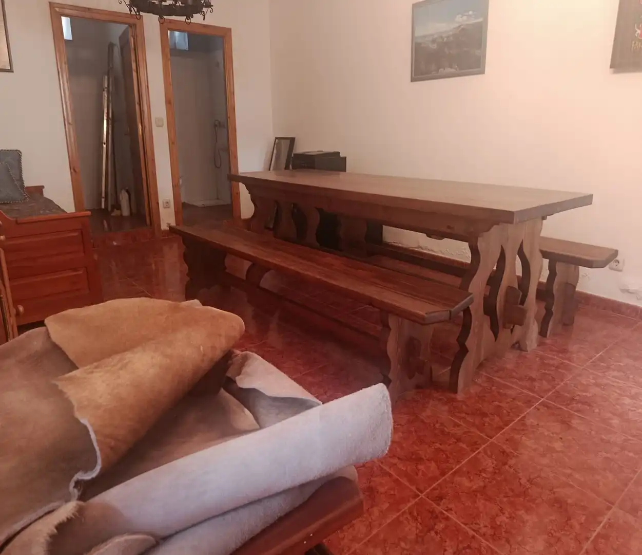 Dining room of Houses for sale in Pravia  with Heating, Furnished and Oven