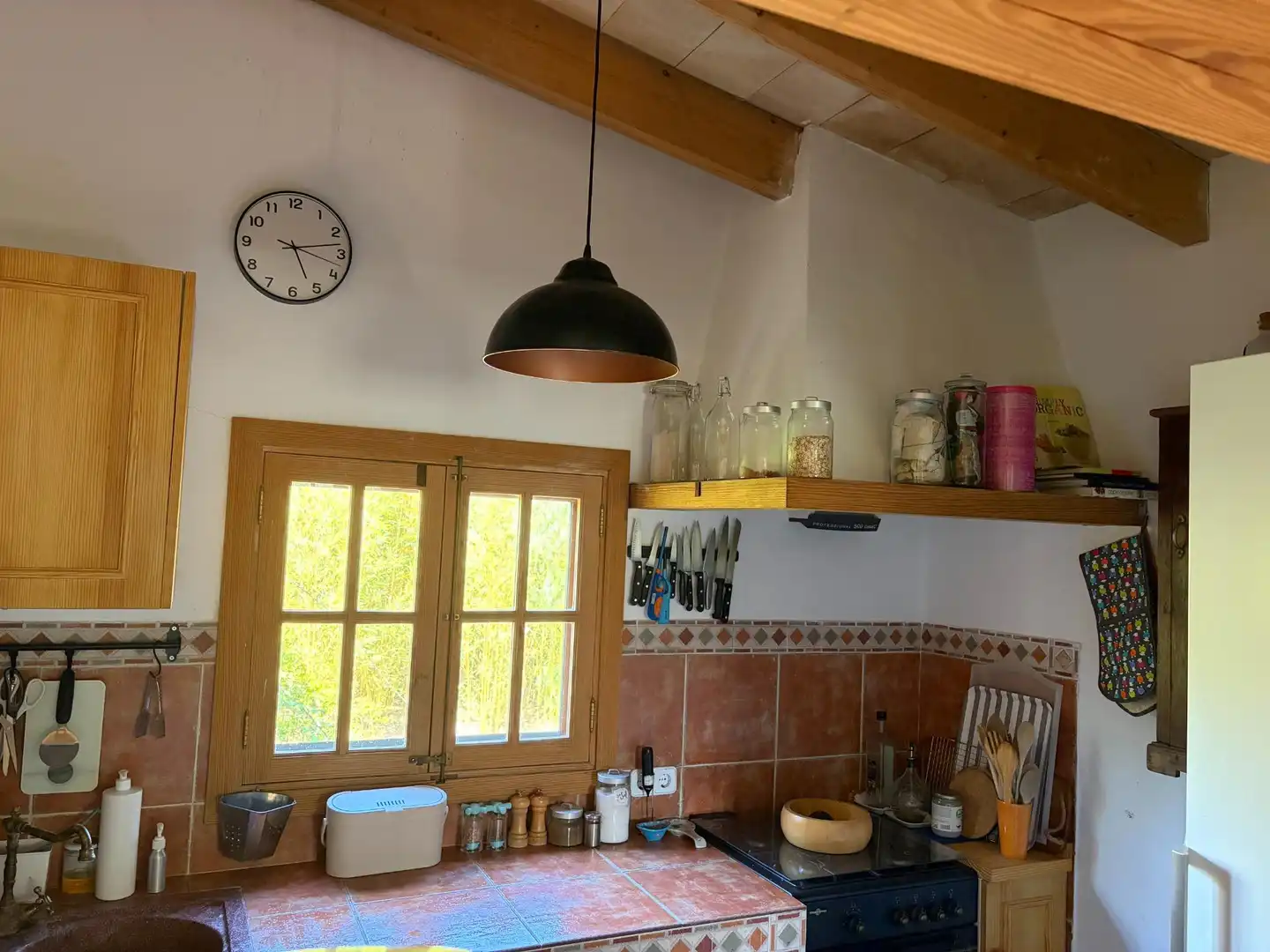 Cuina de Finca rústica en venda en Campanet amb Aire condicionat, Calefacció i Jardí privat