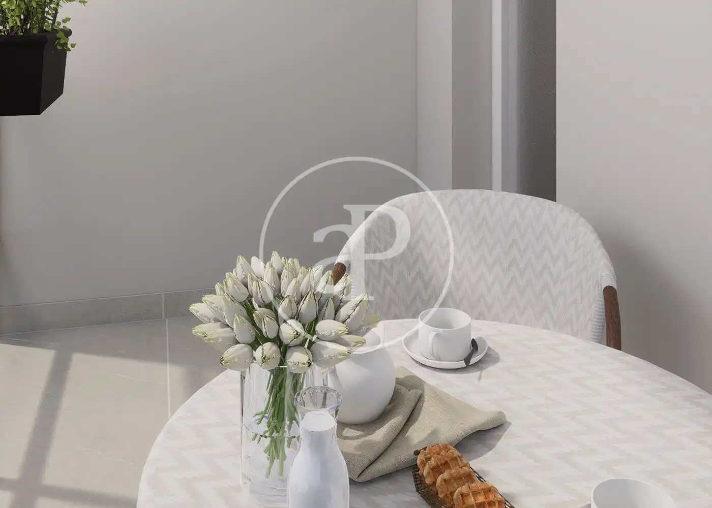 Dining room of Flat for sale in Madrid  with Air Conditioner, Heating and Terrace
